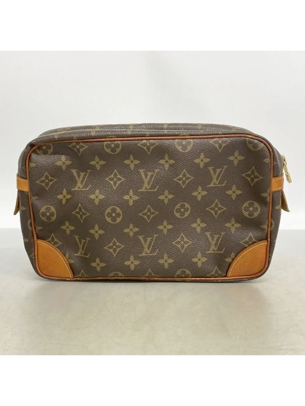 Louis Vuitton Clutch Monogram Compiegne 28 Brown